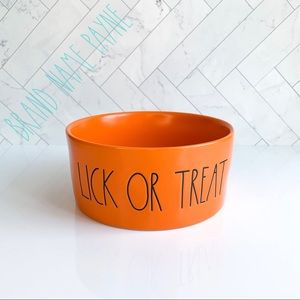 Rae Dunn ‘Lick or Treat’ Pet Bowl